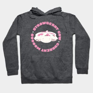 Current mood strawberry cow Hoodie